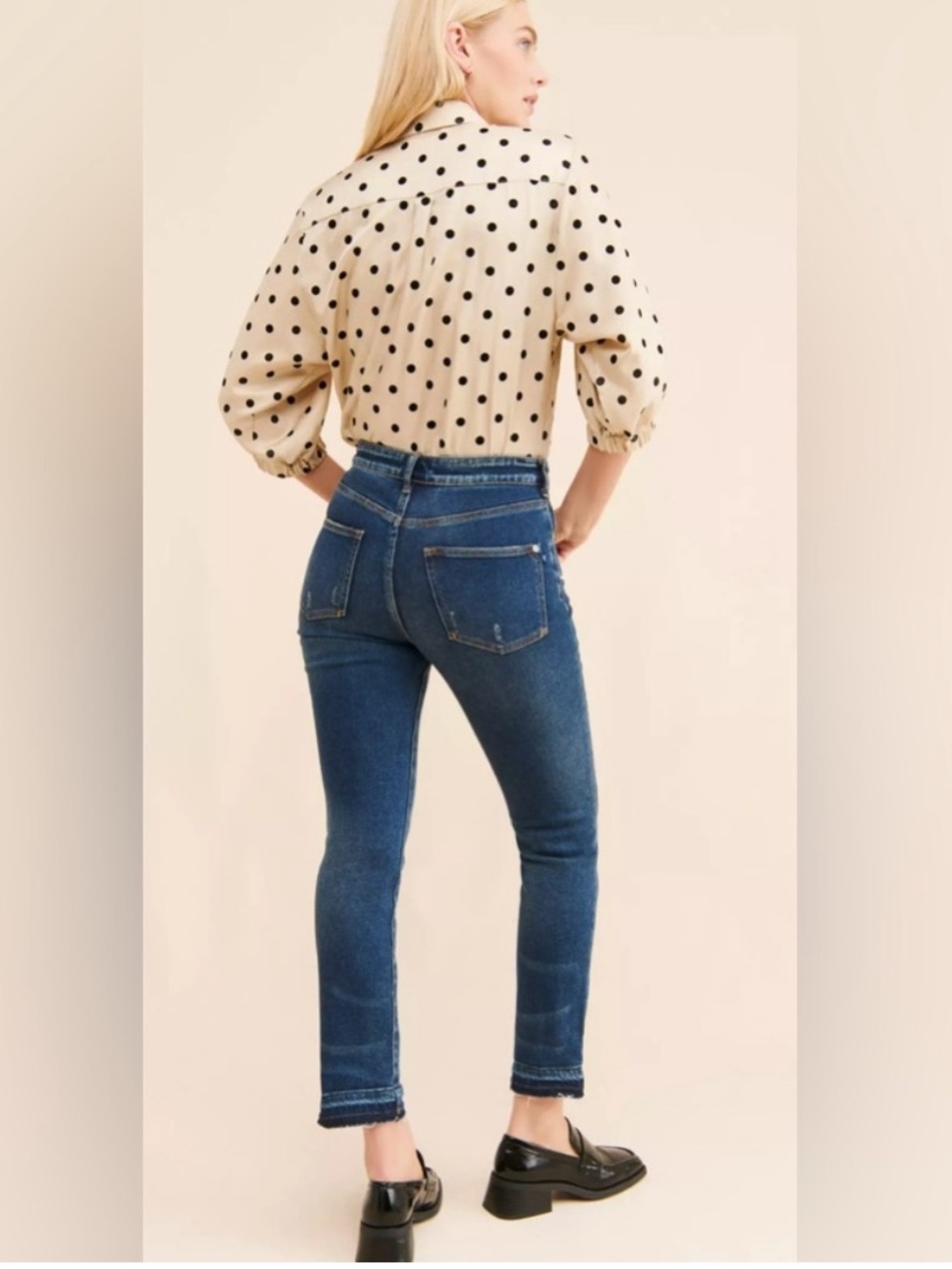EUC Pilcro Cigarette Slim Straight Jeans